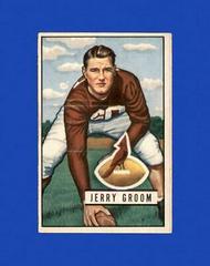Jerry Groom Football Cards 1951 Bowman Prices