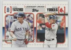 Carl Yastrzemski, Kevin Youkilis #LL29 Baseball Cards 2010 Topps Legendary Lineage Prices
