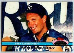 Bret Saberhagen Baseball Cards 1991 Stadium Club Members Only Prices