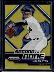 Nolan Ryan [Gold] Baseball Cards 2023 Panini Prizm Second to None Prices