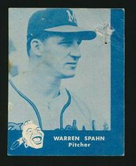 Warren Spahn Baseball Cards 1960 Lake to Lake Dairy Braves Prices