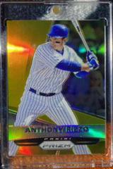 Anthony Rizzo [Gold Prizm] #27 Baseball Cards 2015 Panini Prizm Prices