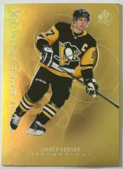 Sidney Crosby [Gold] #S-10 Hockey Cards 2020 SP Authentic Spectrum FX Prices