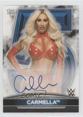 Carmella #5A-CM Wrestling Cards 2021 Topps WWE Women's Division 5th Anniversary Championship Autographs Prices