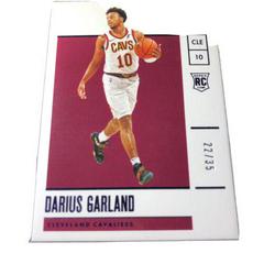 Darius Garland [Purple] Basketball Cards 2019 Panini Encased Prices