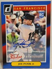Joe Panik [Autograph] Baseball Cards 2014 Donruss the Rookies Prices