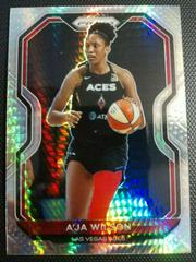 A'ja Wilson [Hyper Prizm] #13 Basketball Cards 2021 Panini Prizm WNBA Prices