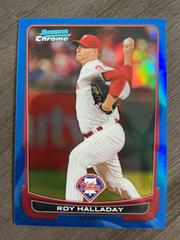 Roy Halladay [Gold Refractor] #1 Baseball Cards 2012 Bowman Chrome Prices