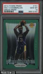 Wilt Chamberlain [Green Prizm] #151 Basketball Cards 2012 Panini Prizm Prices
