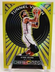 Kyrie Irving [Yellow Flood] #13 Basketball Cards 2021 Panini Obsidian Tunnel Vision Prices