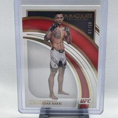 Aleksandar Rakic [Gold] #12 Ufc Cards 2022 Panini Immaculate UFC Prices