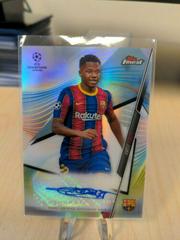 Ansu Fati Soccer Cards 2020 Topps Finest UEFA Champions League Autographs Prices