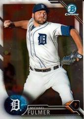 Michael Fulmer [Chrome Refractor] #BCP91 Baseball Cards 2016 Bowman Prospects Prices