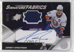 Anders Lee [Spectrum] #SF-LE Hockey Cards 2022 SPx Signature Fabrics Prices