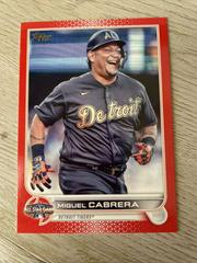 Miguel Cabrera [Red] #ASG-11 Baseball Cards 2022 Topps Update All Star Game Prices