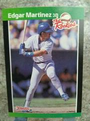 Edgar Martinez #15 Baseball Cards 1989 Donruss Rookies Prices