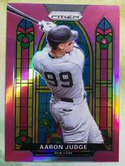 Aaron Judge [Pink Prizm] #SG-5 Baseball Cards 2021 Panini Prizm Stained Glass Prices
