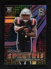 Pierre Strong Jr. [Nebula] #RSP-PST Football Cards 2022 Panini Spectra Rookie Spectris Prices