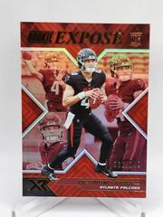 Desmond Ridder [Red] #RXP-4 Football Cards 2022 Panini XR Rookie Expose Prices