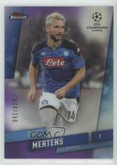 Dries Mertens [Purple Refractor] Soccer Cards 2019 Finest UEFA Champions League Prices