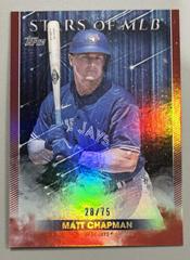 Matt Chapman [Red] #SMLB-77 Baseball Cards 2022 Topps Update Stars of MLB Prices