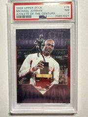Michael Jordan #78 Basketball Cards 1999 Upper Deck MJ Athlete of the Century Prices