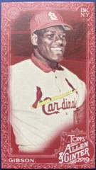 Bob Gibson [Mini Red] #281 Baseball Cards 2019 Topps Allen & Ginter X Prices