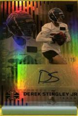 Derek Stingley Jr. [Blue] #RS-DS Football Cards 2022 Panini Illusions Rookie Signs Prices