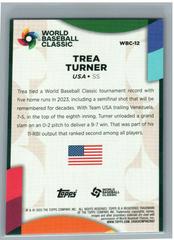 Trea Turner [Blue] #WBC-12 Baseball Cards 2023 Topps World Classic Stars Prices