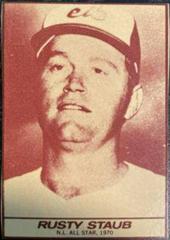 Rusty Staub [Hand Cut] Baseball Cards 1971 Milk Duds Prices
