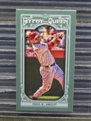 Mike Trout [Mini Throwing] Baseball Cards 2013 Topps Gypsy Queen Prices