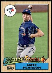 Nate Pearson Baseball Cards 2022 Topps Oversized 1987 Topps Future Stars Prices