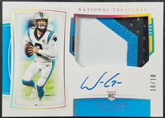 Will Grier [Patch Autograph] Football Cards 2019 Panini National Treasures Prices