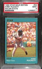 Kirby Puckett [Major Stats] #56 Baseball Cards 1990 Star Gold Edition Prices