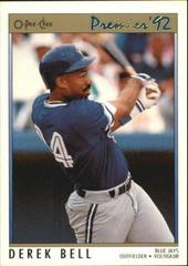 Derek Bell Baseball Cards 1992 O Pee Chee Premier Prices