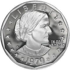 1979 S [TYPE 1 PROOF] Coins Susan B Anthony Dollar Prices