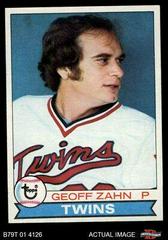 Geoff Zahn #678 Baseball Cards 1979 Topps Prices