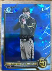 Adam Mazur [Sapphire] #BDC-4 Baseball Cards 2022 Bowman Draft Chrome Prices