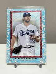 Clayton Kershaw [Riptide] #22 Baseball Cards 2022 Topps Rip Prices