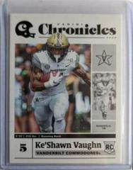 Ke'Shawn Vaughn [Black] Football Cards 2020 Panini Chronicles Draft Picks Prices