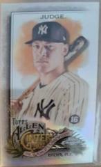 Aaron Judge [Mini] #11 Baseball Cards 2022 Topps Allen & Ginter Chrome Prices
