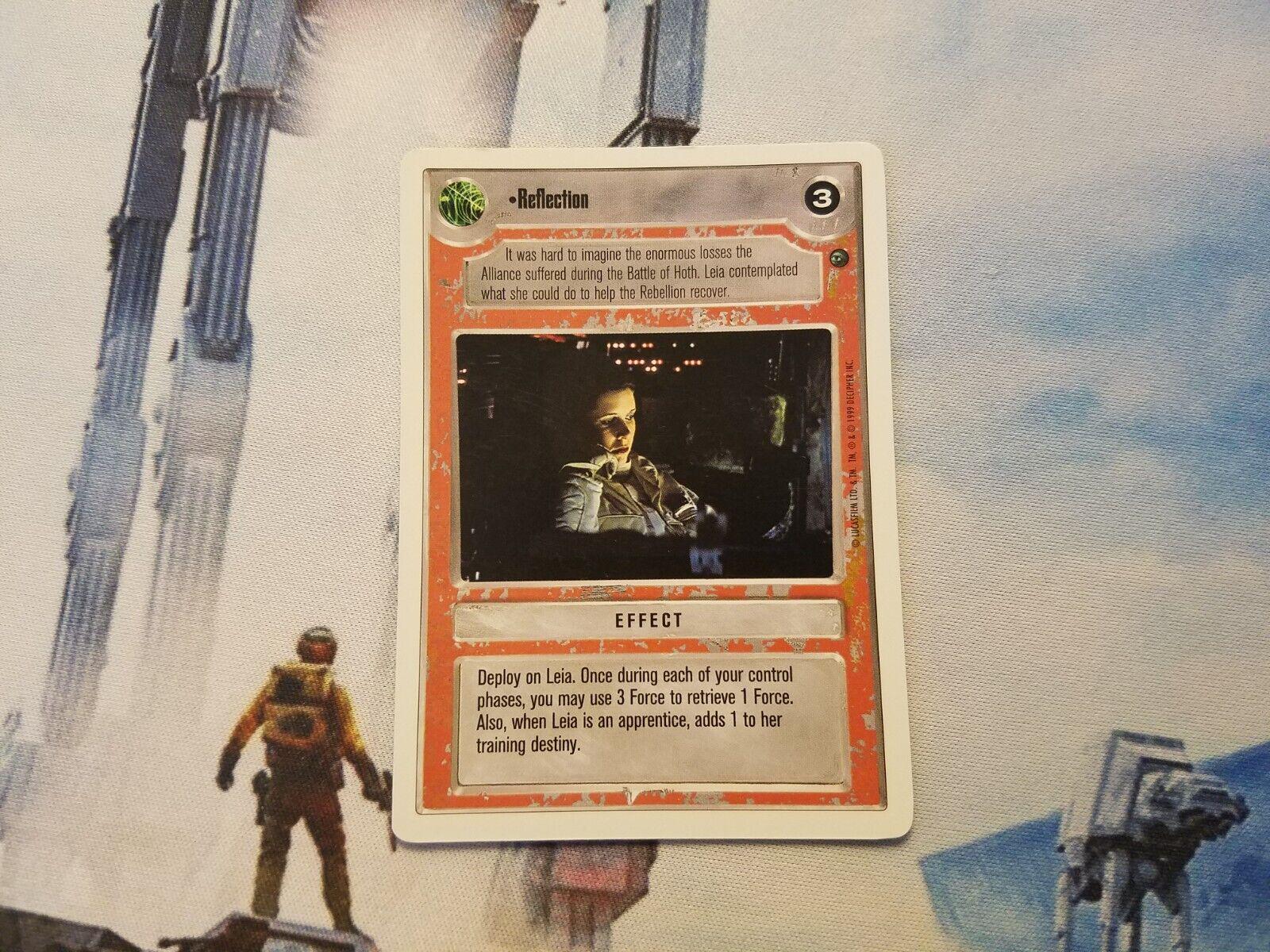 Reflection [Revised] Prices Star Wars CCG Dagobah Star Wars Cards