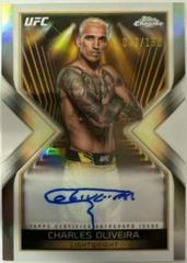 Charles Oliveira [Refractor] #MEA-COL Ufc Cards 2024 Topps Chrome UFC Main Event Autograph Prices