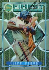 Cliff Floyd [Refractor] Baseball Cards 1995 Finest Prices