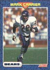 Mark Carrier #13 Football Cards 1991 Score Young Superstars Prices