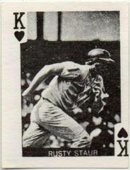 Rusty Staub [King of Hearts] Baseball Cards 1969 Globe Imports Playing Cards Prices