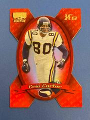 Cris Carter [X's] #128 Football Cards 1999 Playoff Momentum Prices