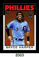 Bryce Harper #86B-20 Baseball Cards 2021 Topps 1986 35th Anniversary Prices