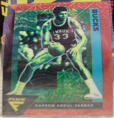 Kareem Abdul Jabbar [Red Mojo] Basketball Cards 2020 Panini Flux Prices