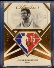 Oscar Robertson [Bronze] Basketball Cards 2021 Panini Flawless Prices